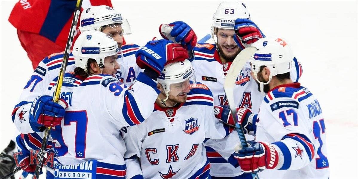 KHL: SKA Petrohrad prvým finalistom o Gagarinov pohár