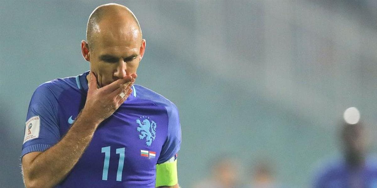 Robben sa chce podieľať na výbere nového holandského trénera