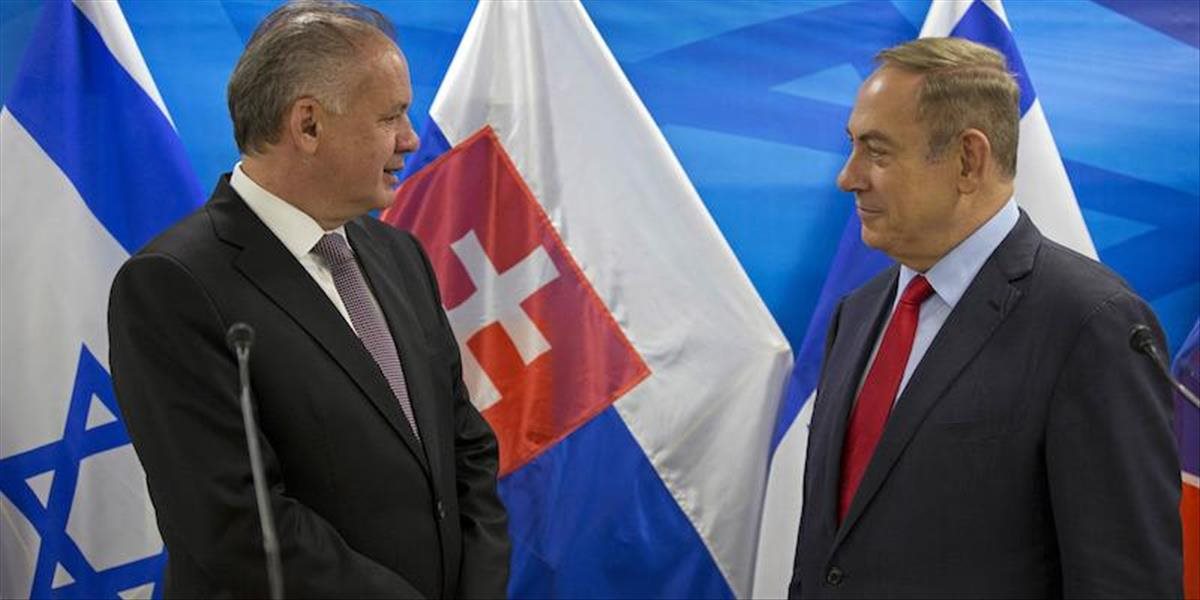FOTO Prezident Kiska sa stretol s izraelským premiérom, rokovali najmä o bezpečnosti