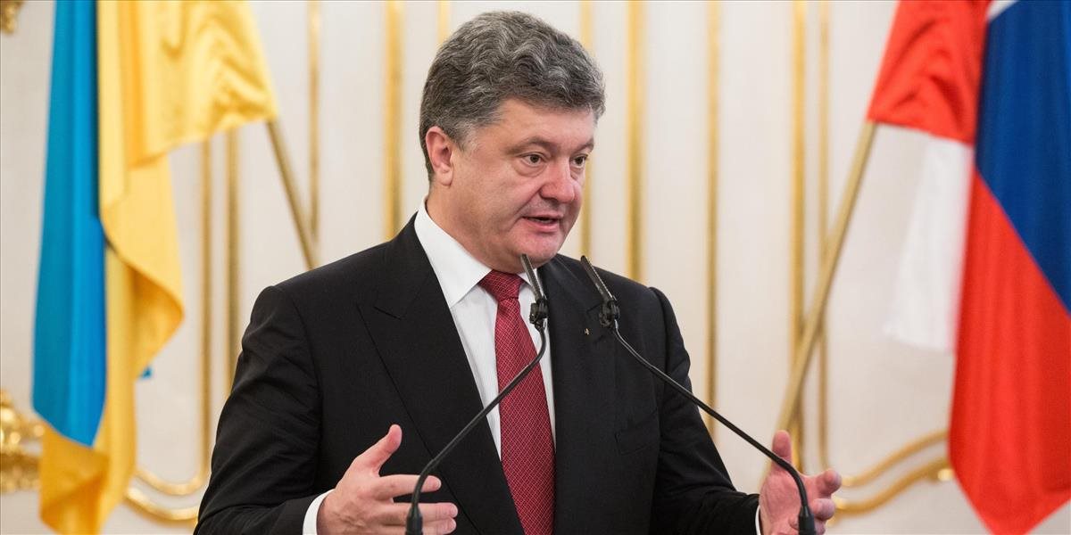 Ukrajinský prezident Porošenko nariadil od 1. apríla prímerie v Donbase