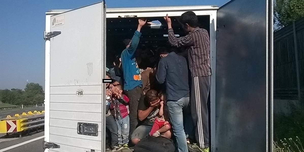 Migranti schovaní v bulharskom kamióne sa pokúsili prepašovať do Maďarska
