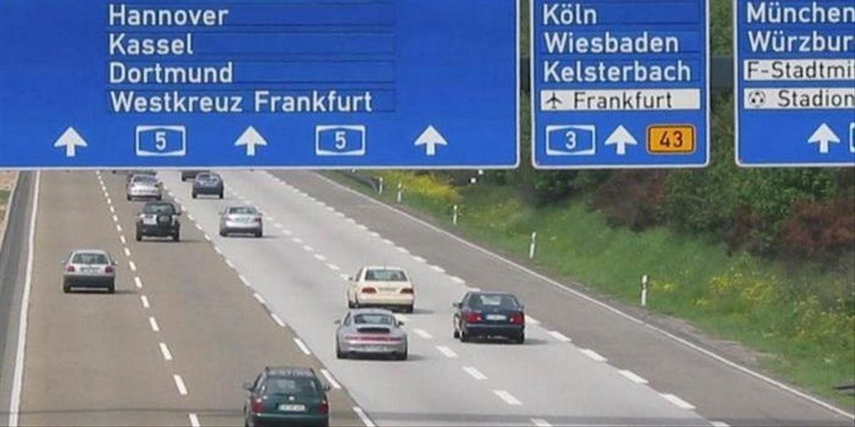 Nemecký parlament definitívne schválil spoplatnenie diaľnic aj pre osobné motorové vozidlá od roku 2019