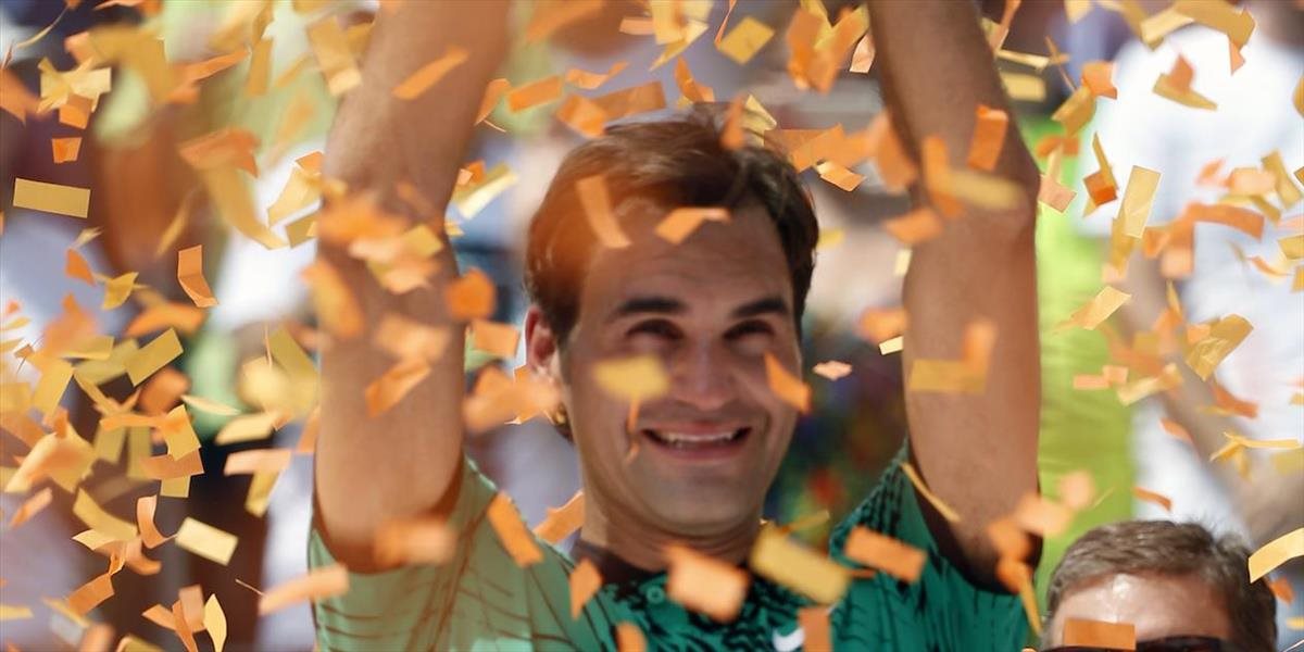 Federer porazil Nadala v Miami a získal tretí titul v tejto sezóne