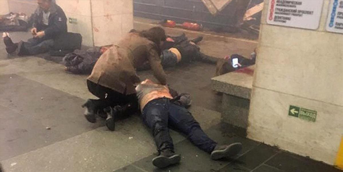 VIDEO Na stanici metra v Petrohrade vybuchla bomba, najmenej 9 ľudí je mŕtvych