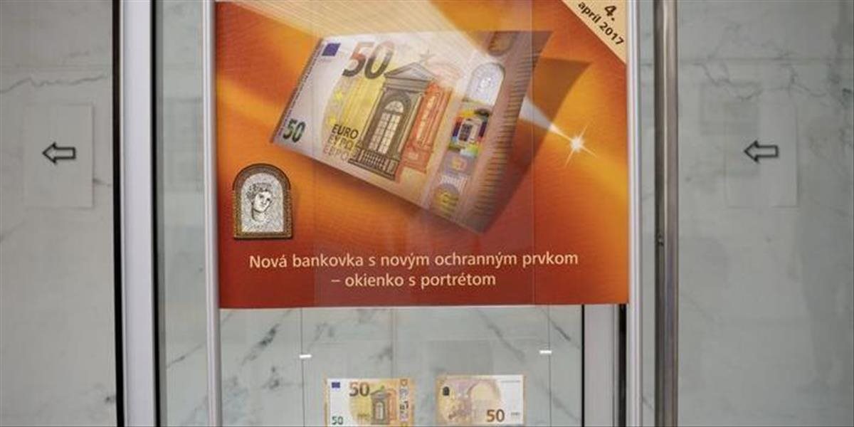FOTO Do obehu ide od zajtra nová bankovka v hodnote 50 eur