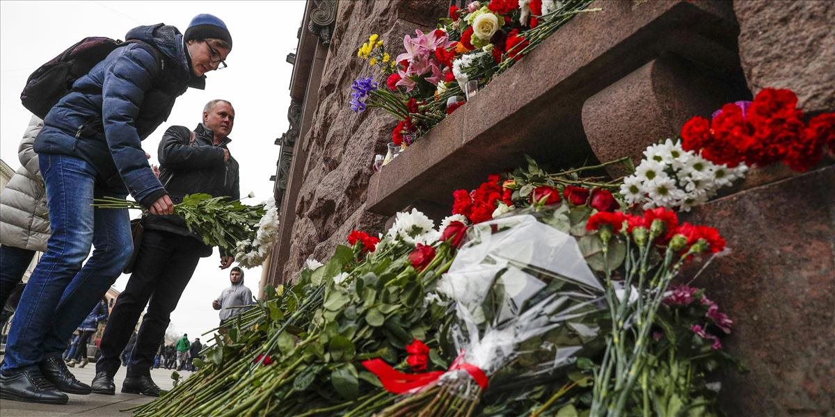 Ruské ministerstvo zverejnilo zoznam obetí po útoku v petrohradskom metre