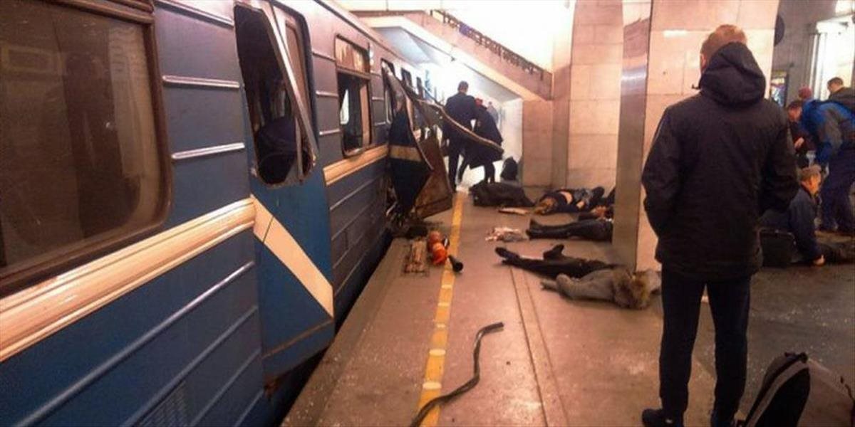 V Petrohrade zatkli troch údajných komplicov atentátnika z metra