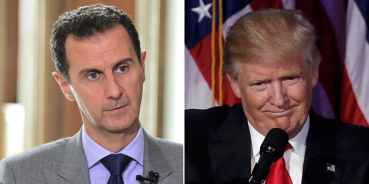 Trump: Asad sa zrejme bude musieť vzdať moci