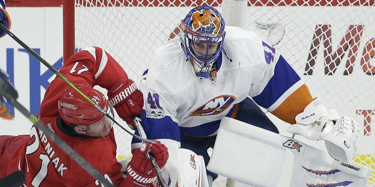 NHL: Skvelý Halák shutoutom udržal Islanders v hre o play-off
