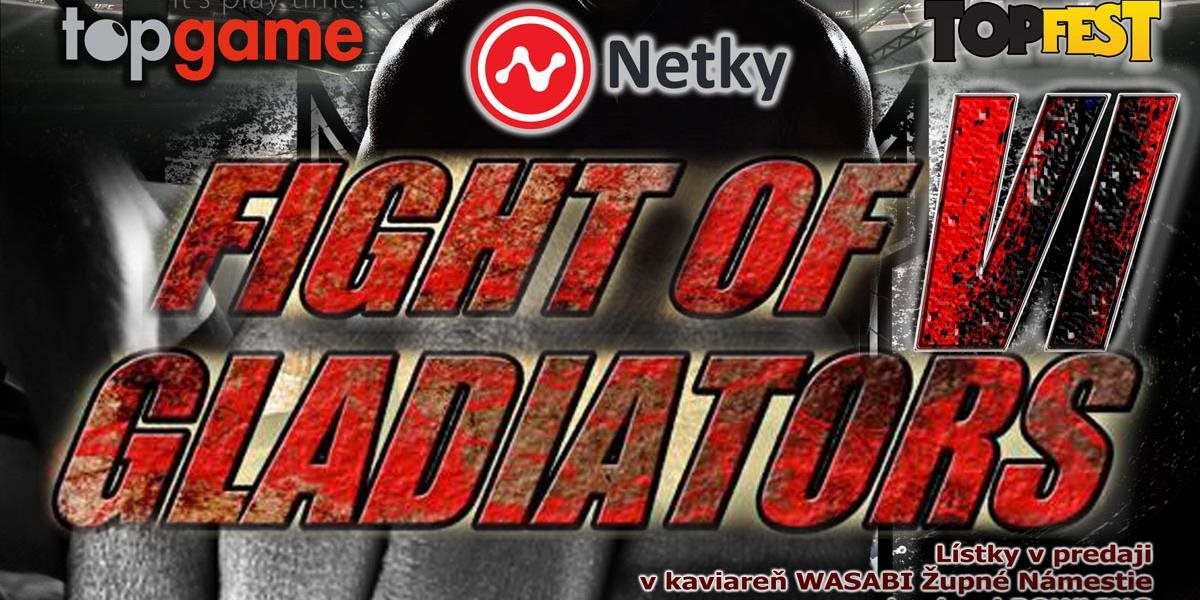 Pozývame vás na zápasy MMA v klietke, Fight of Gladiators je späť v plnej sile!