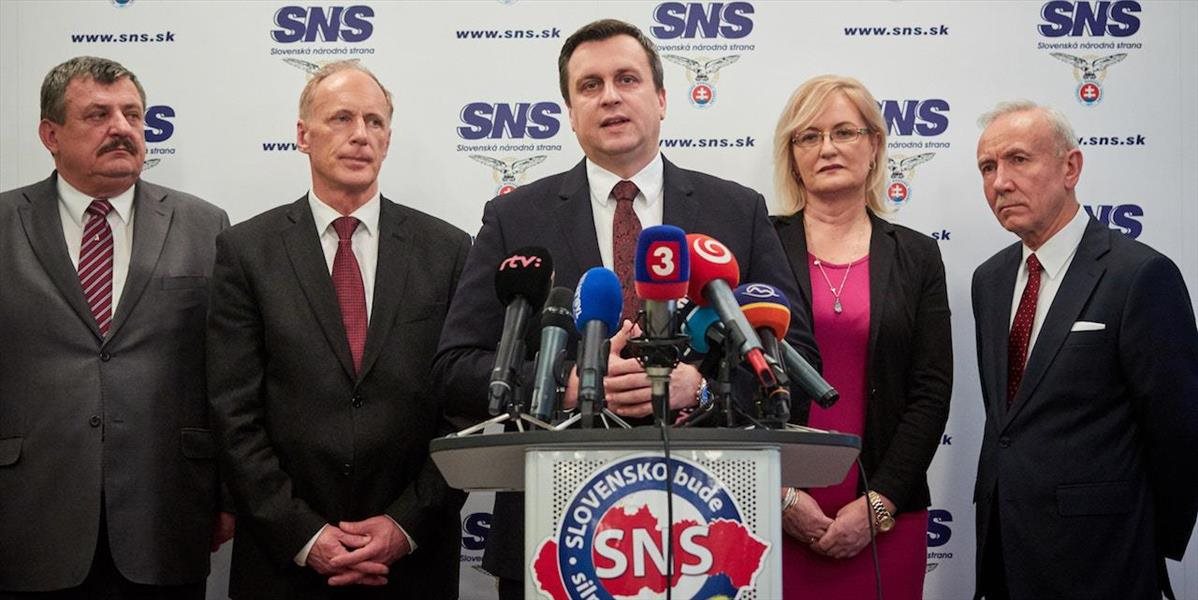 SNS na sneme predstaví víziu pre silné sociálno-trhové Slovensko