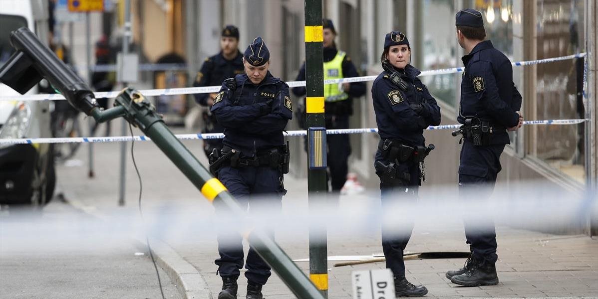 Švédska polícia v súvislosti s útokom v Štokholme zatkla ďalšiu osobu