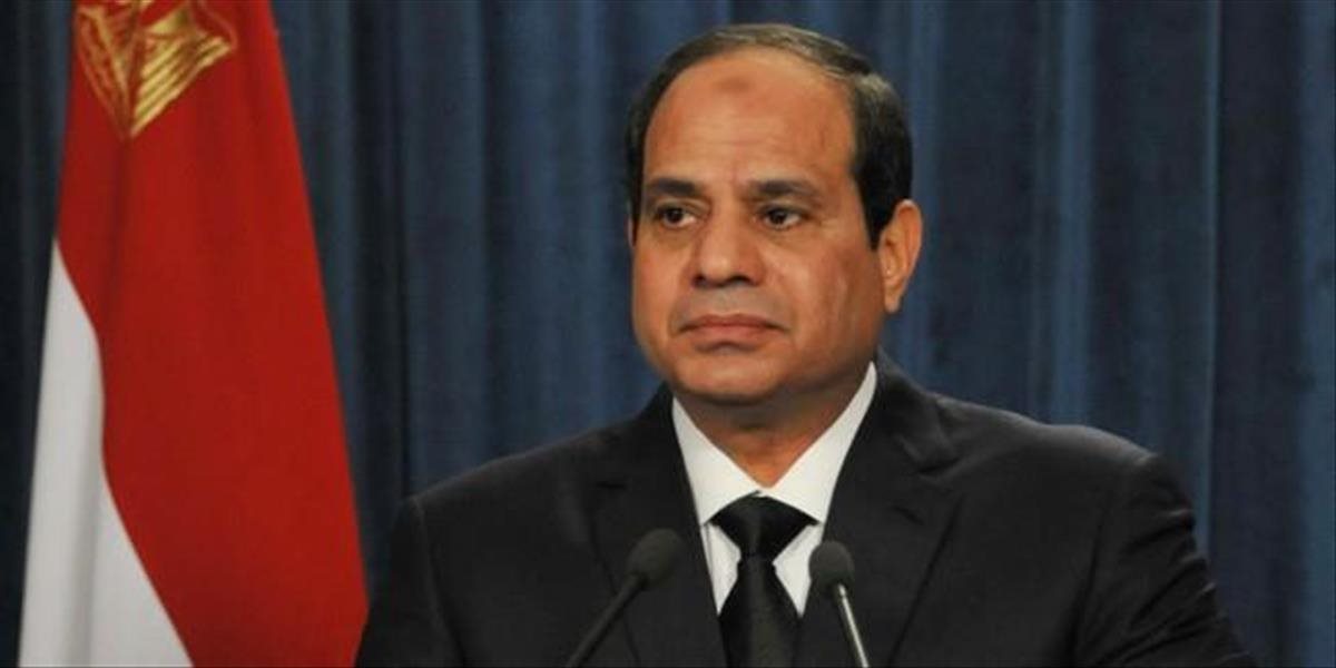 Egyptský prezident Sísí ohlásil trojmesačný mimoriadny stav