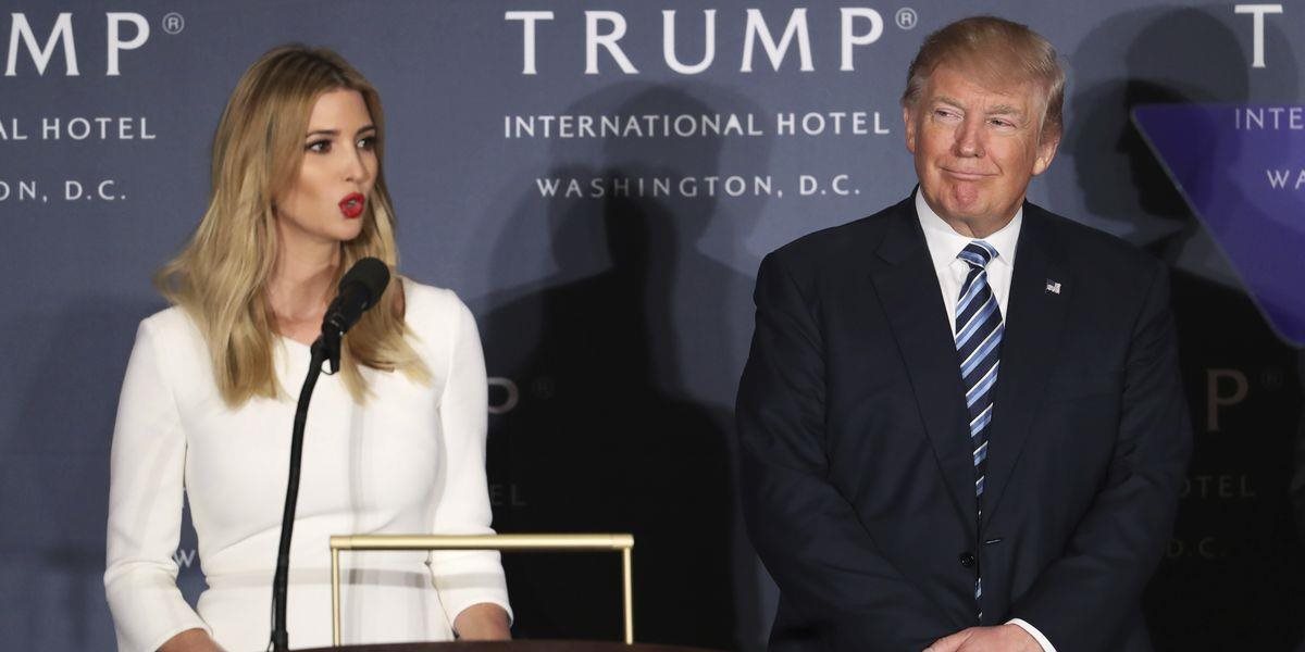 Za Trumpovým rozhodnutím o odvete v Sýrií stojí jeho dcéra Ivanka Trumpová