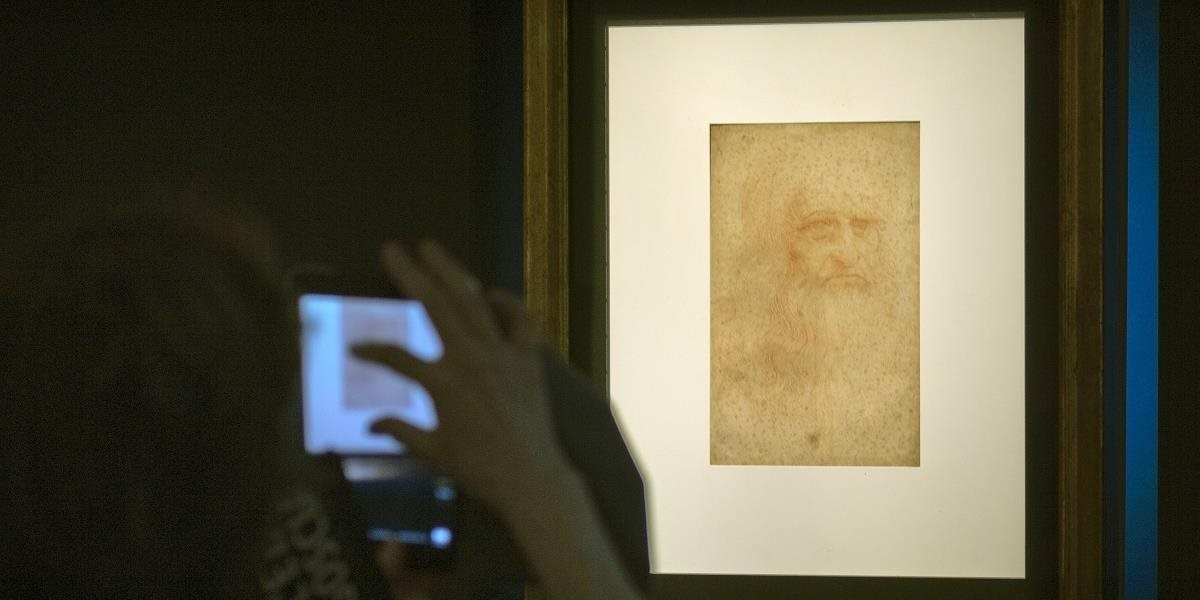 Objavenú skicu Leonarda da Vinciho ocenili na takmer šestnásť miliónov dolárov