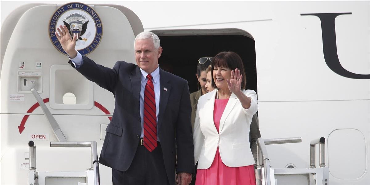 Americký viceprezident Mike Pence pricestoval do Južnej Kórey