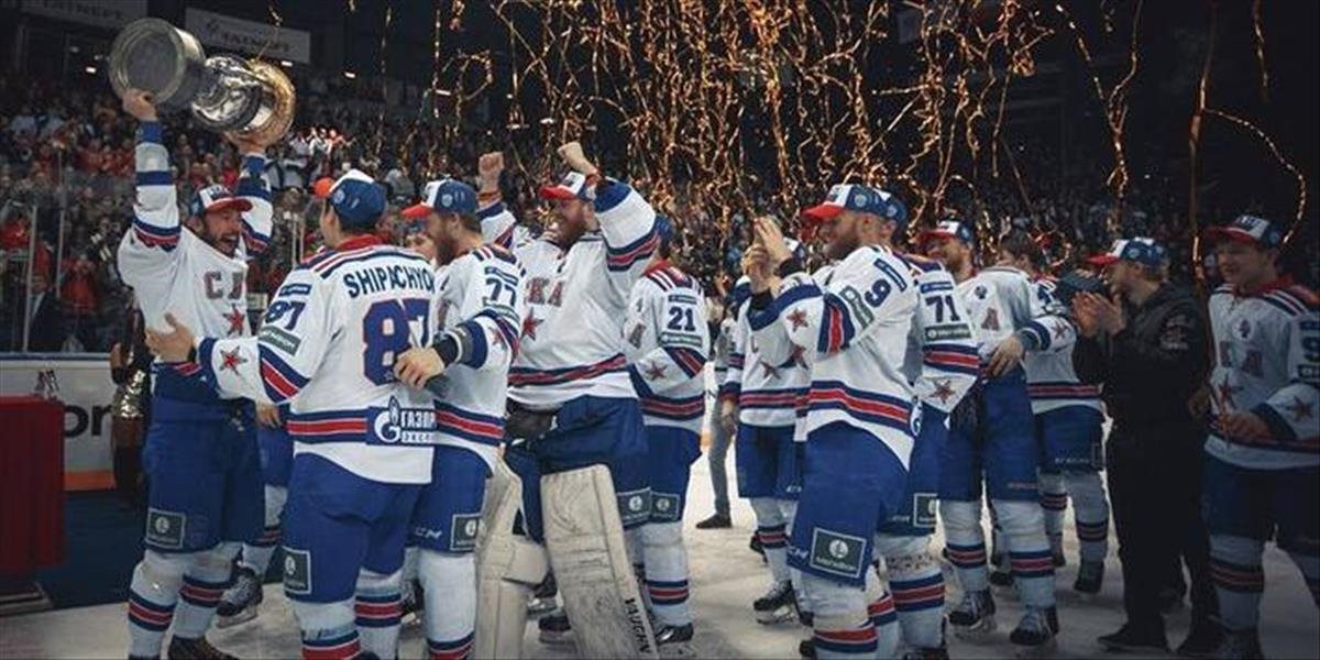 KHL: Gagarinov pohár získal Petrohrad po výhre nad Magnitogorskom