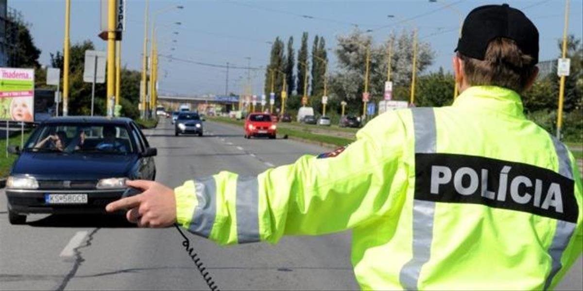 Polícia si posvieti na vodičov v Prešovskom okrese