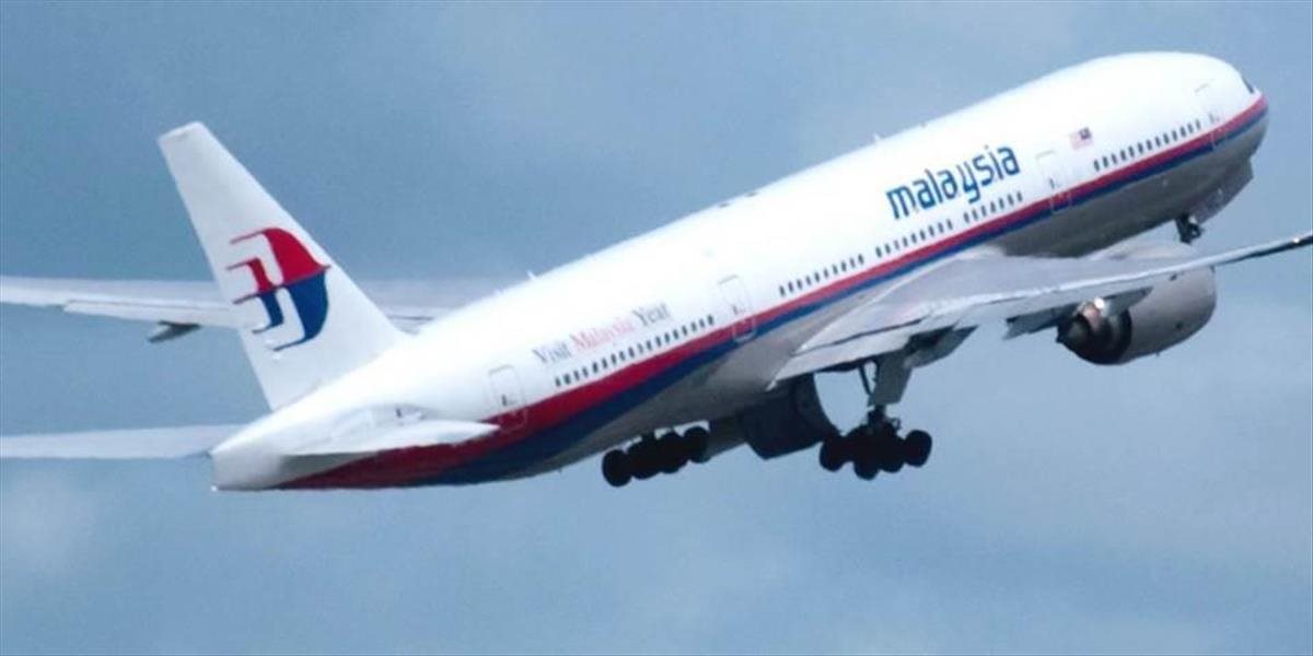 Malajzijské lietadlo linky MH370 sa zrejme zrútilo severne od prehľadanej oblasti