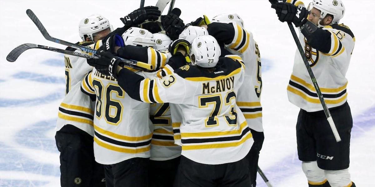 NHL: Chárov Boston odvrátil prvý mečbal Ottawy