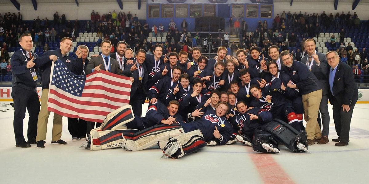 FOTO Hokejisti USA nemali konkurenciu a ovládli svetový šampionát na Slovensku