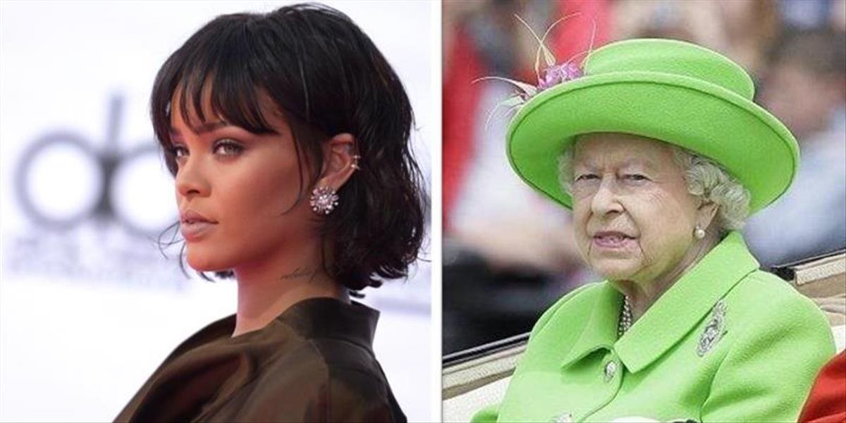 FOTO Rihanna to prepískla, pošliapala česť britskej kráľovnej počas osláv jej narodenín
