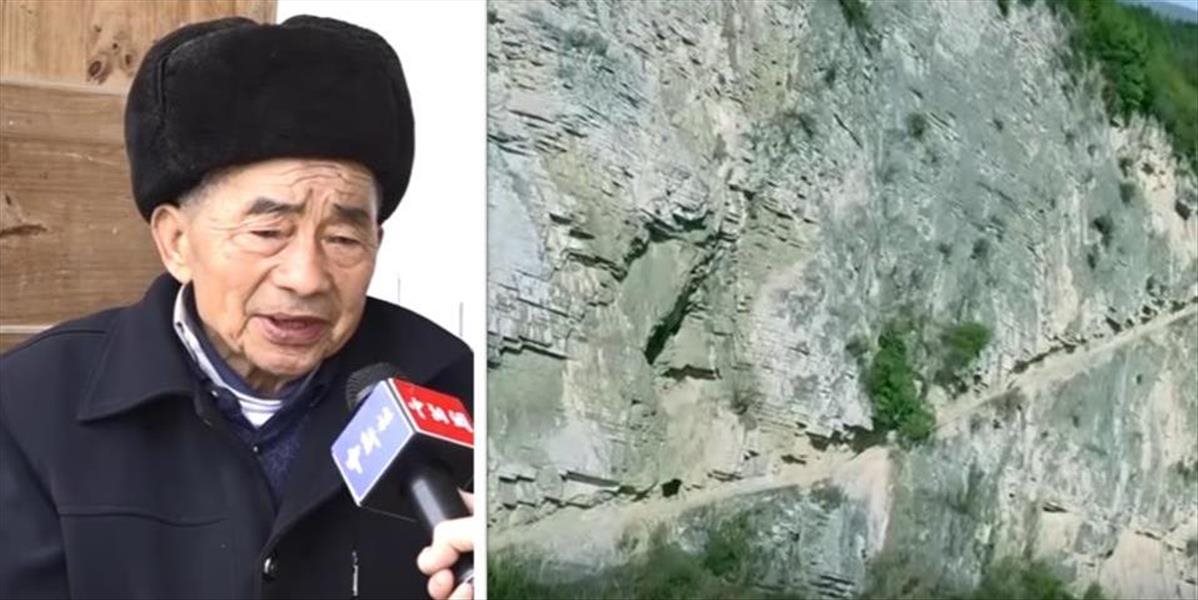 VIDEO Číňan obetoval život pre záchranu svojej dediny, 36 rokov kopal cez hory kanál pre vodu
