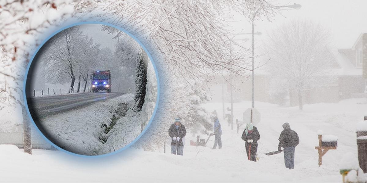 Počasie sa zbláznilo! Česko zasiahla snehová kalamita! Na ceste sú popadané stromy, domácnosti sú bez elektriny