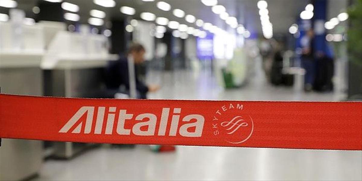 Alitalia bude aj napriek nútenej správe lietať ďalej