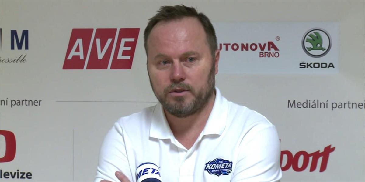 Majstrovskú Kometu Brno opúšťa asistent trénera Martin Pešout