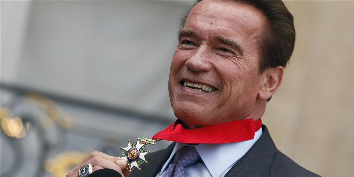 Arnoldovi Schwarzeneggerovi udelili Rad Čestnej légie