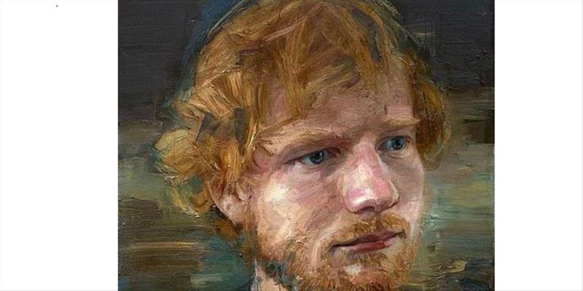 V londýnskej National Portrait Gallery vystavia portrét Eda Sheerana