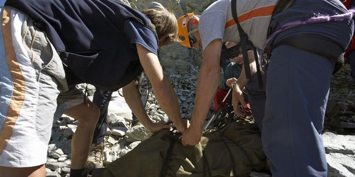 Maďarská turistka si poranila nohu, pomáhali horskí záchranári