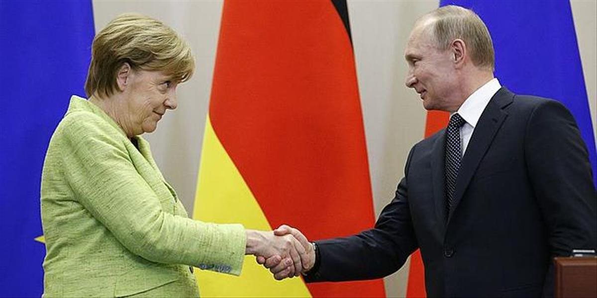 Putin sa v Soči stretol s Merkelovou; hovorili o Ukrajine i Sýrii