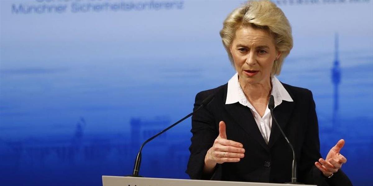 Nemecká ministerka obrany zrušila cestu do USA pre prípad terorizmu v armáde