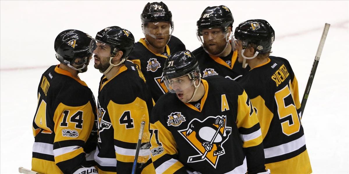 NHL: Pittsburgh bol úspešný aj bez Crosbyho,  Anaheim zrovnal krok s Edmontonom