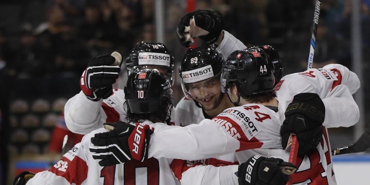 Švajčiarski hokejisti zdolali vo svojom druhom súboji Nórsko