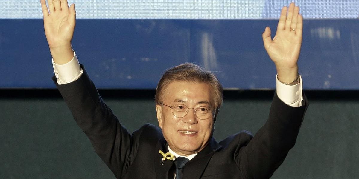 Novozvolený juhokórejský prezident je pripravený rokovať s KĽDR