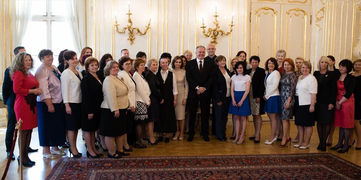 VIDEO Prezident prijal laureátov ocenenia Biele srdce, Lazorová: Sestry sú potrebné, ale neviditeľné