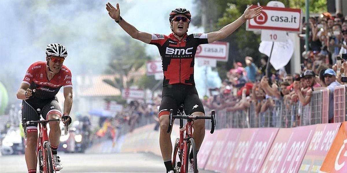 Giro d´Italia: Švajčiar Dillier triumfoval v 6. etape, Jungels zostal na čele