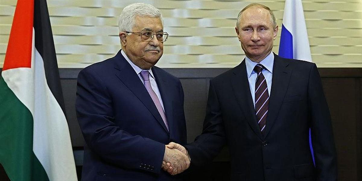Putin: Budeme naďalej pomáhať v obnove dialógu medzi Palestínou a Izraelom