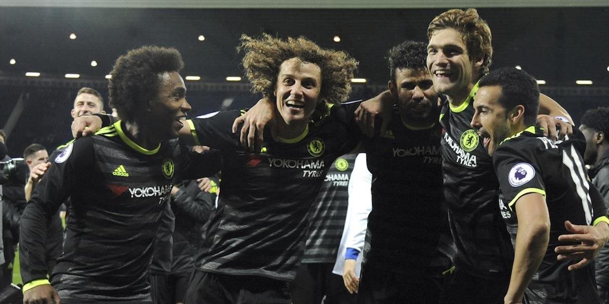 Chelsea zvíťazila na pôde West Bromwichu a získala šiesty titul
