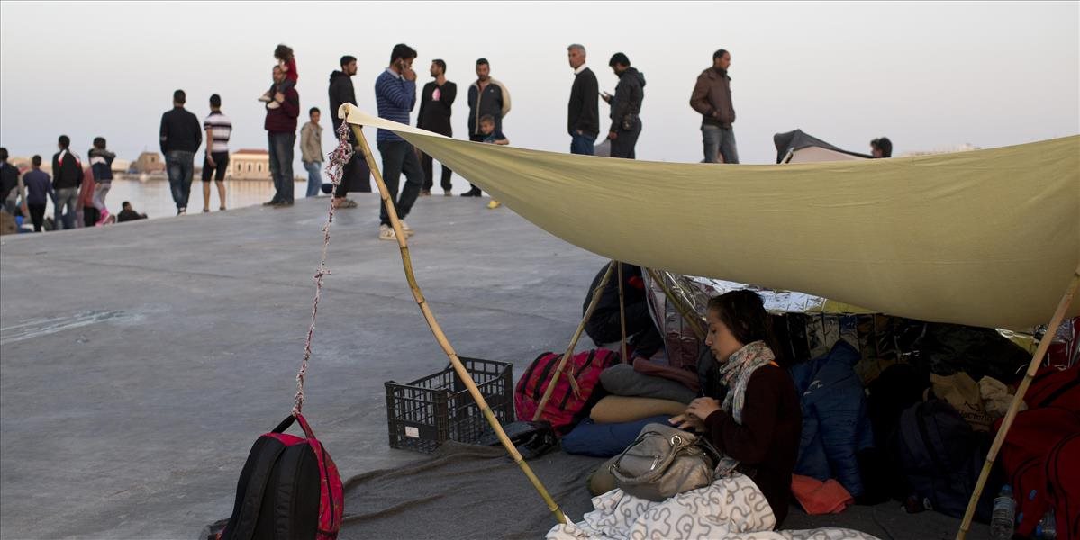 Utečenci na gréckom ostrove Chios sa otrávili jedlom