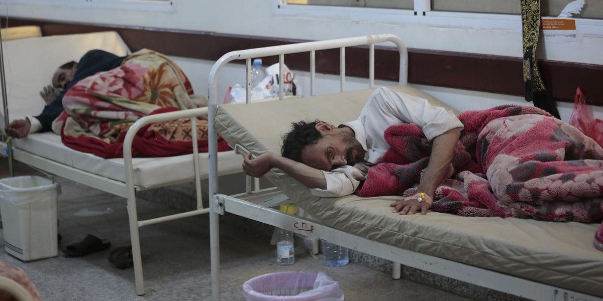 Na epidémiu cholery v Jemene podľahlo už vyše 200 ľudí, nakazených môže byť už vyše 17-tisíc