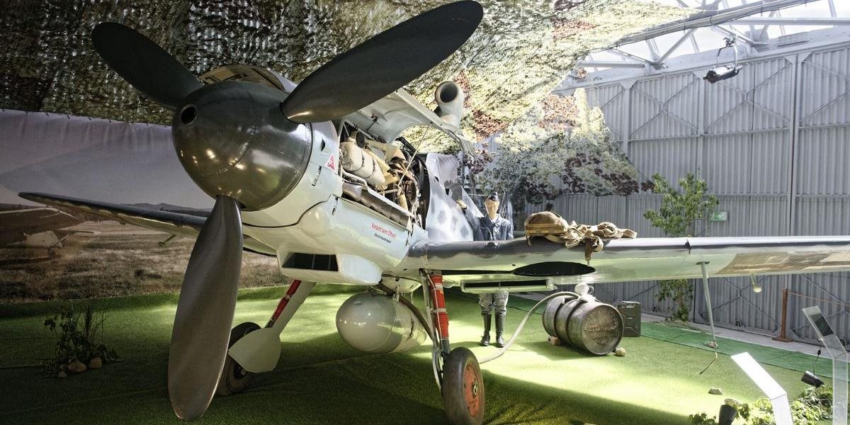 FOTO Máte radi vojenskú históriu: Stíhačku Messerschmitt 109 vystavili zrekonštruovanú v Múzeu v Košiciach