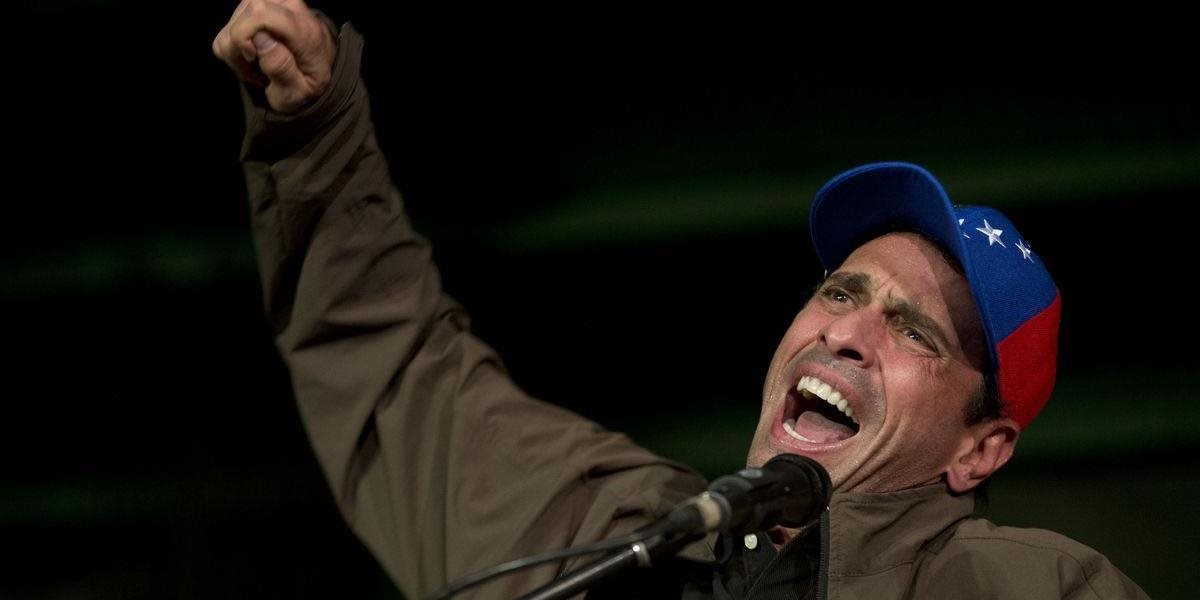 Venezuela: Lídrovi opozície Caprilesovi zabránili v ceste do New Yorku