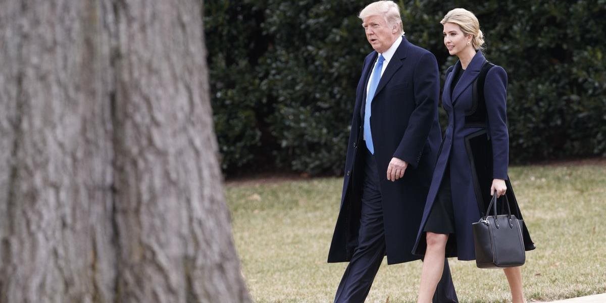 Prezidenta Trumpa bude na časti zahraničnej cesty sprevádzať dcéra Ivanka