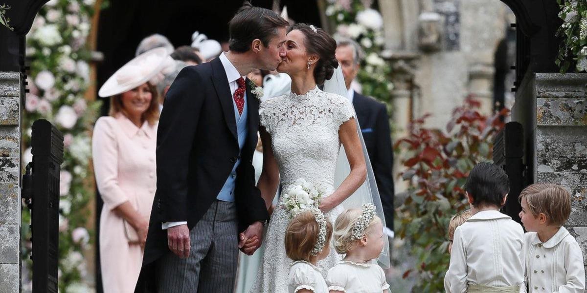 Sestra britskej vojvodkyne Pippa Middleton je vydatá pani