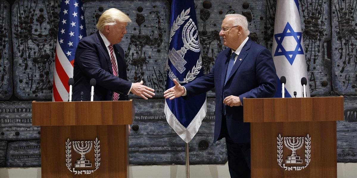 Trump v Jeruzaleme: Irán predstavuje hrozbu pre Izrael aj susedné arabské štáty