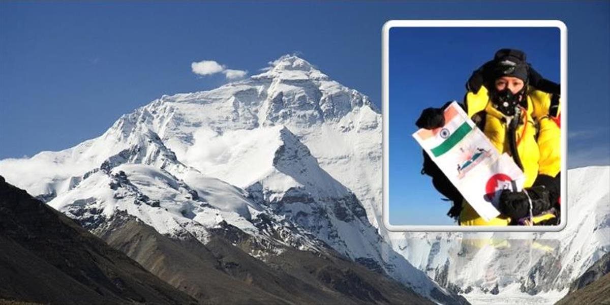 Indka prekonala svetový rekord vo výstupoch na Mount Everest
